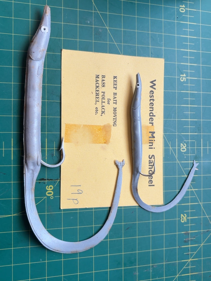 Vintage Westender Mini Sandeel Sea Fishing Lures – Pair – Collectable