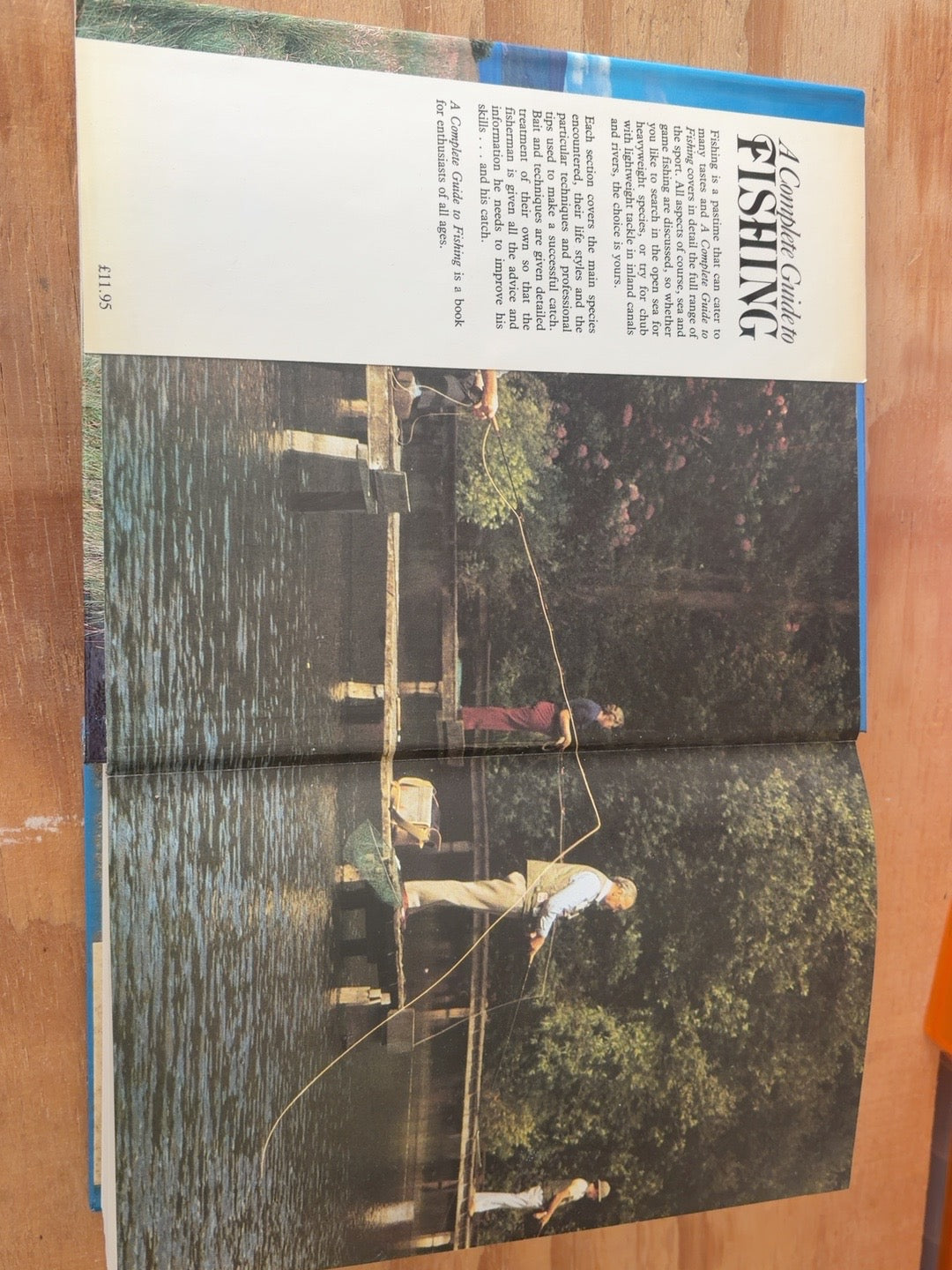 A Complete Guide to Fishing hardback dust jacket and original price