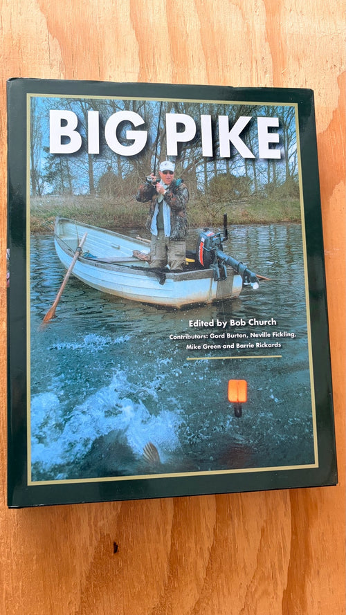 Big Pike edited by Bob Church hardback fishing book front cover