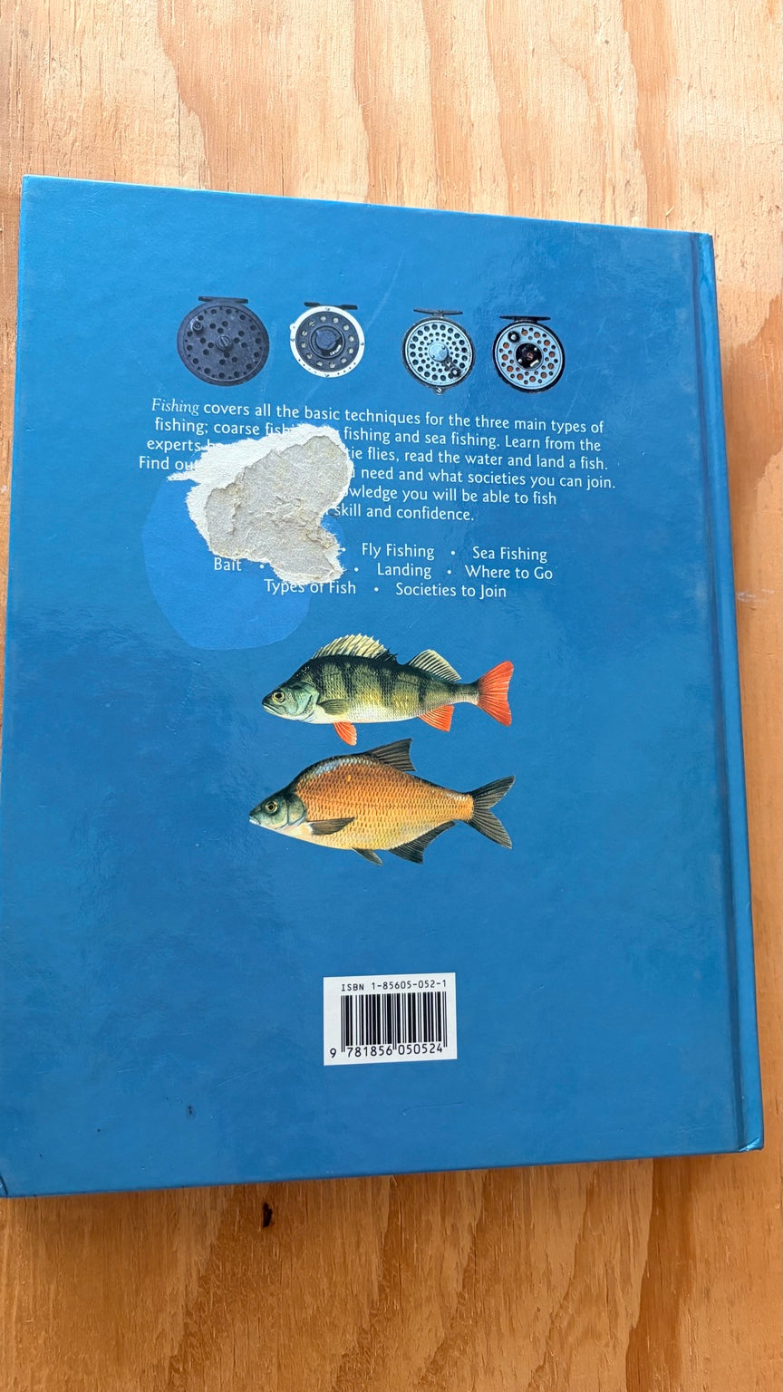 Fishing Techniques Tackle Tips by Brian Furzer rear cover showing condition