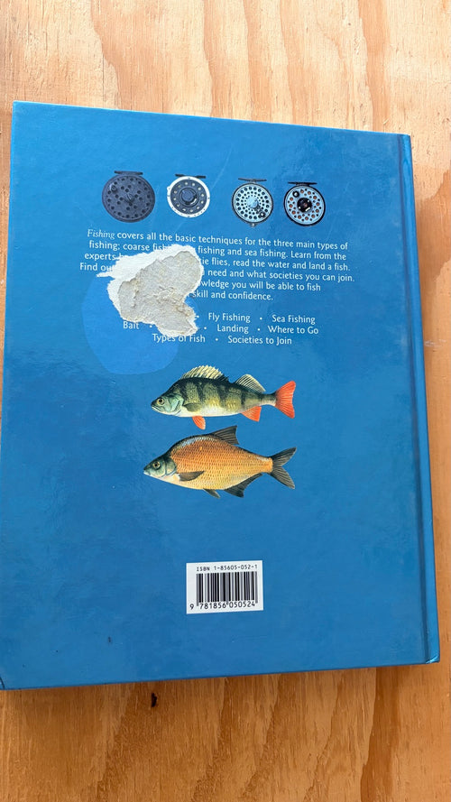Fishing Techniques Tackle Tips by Brian Furzer rear cover showing condition