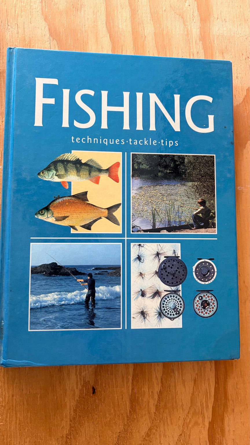 Fishing Techniques Tackle Tips by Brian Furzer 1991 hardback front cover