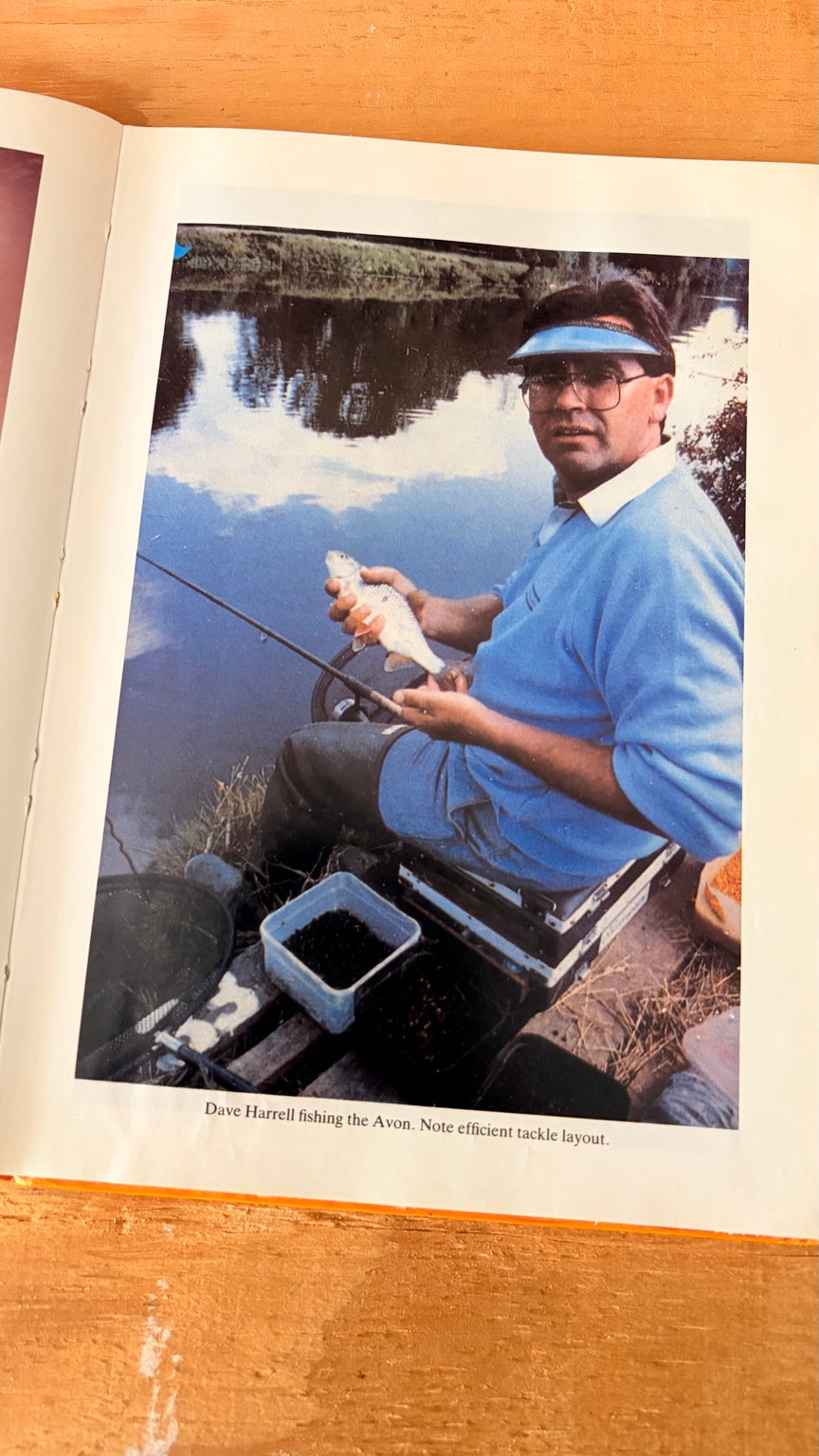 Dave Harrell fishing the Avon Float Fishing Rivers