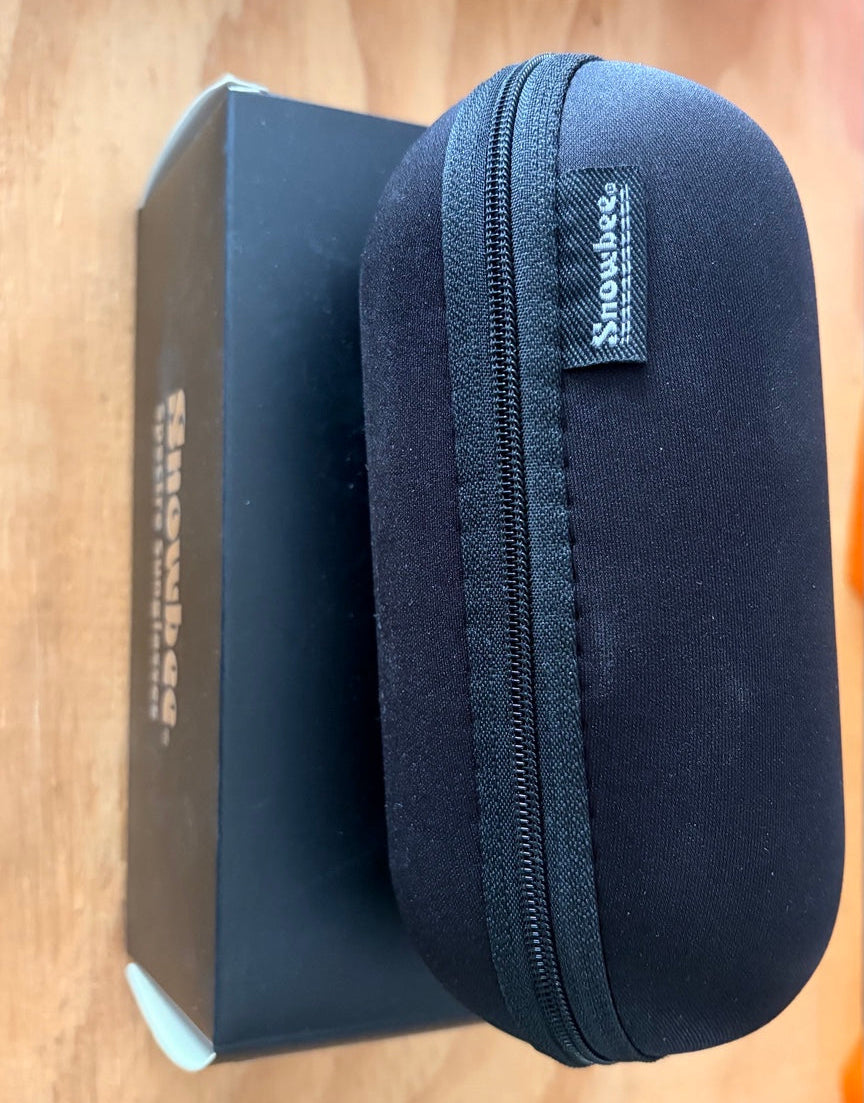 Snowbee Spectre S18042-2M Yellow Green Mirror polarised sunglasses box and case