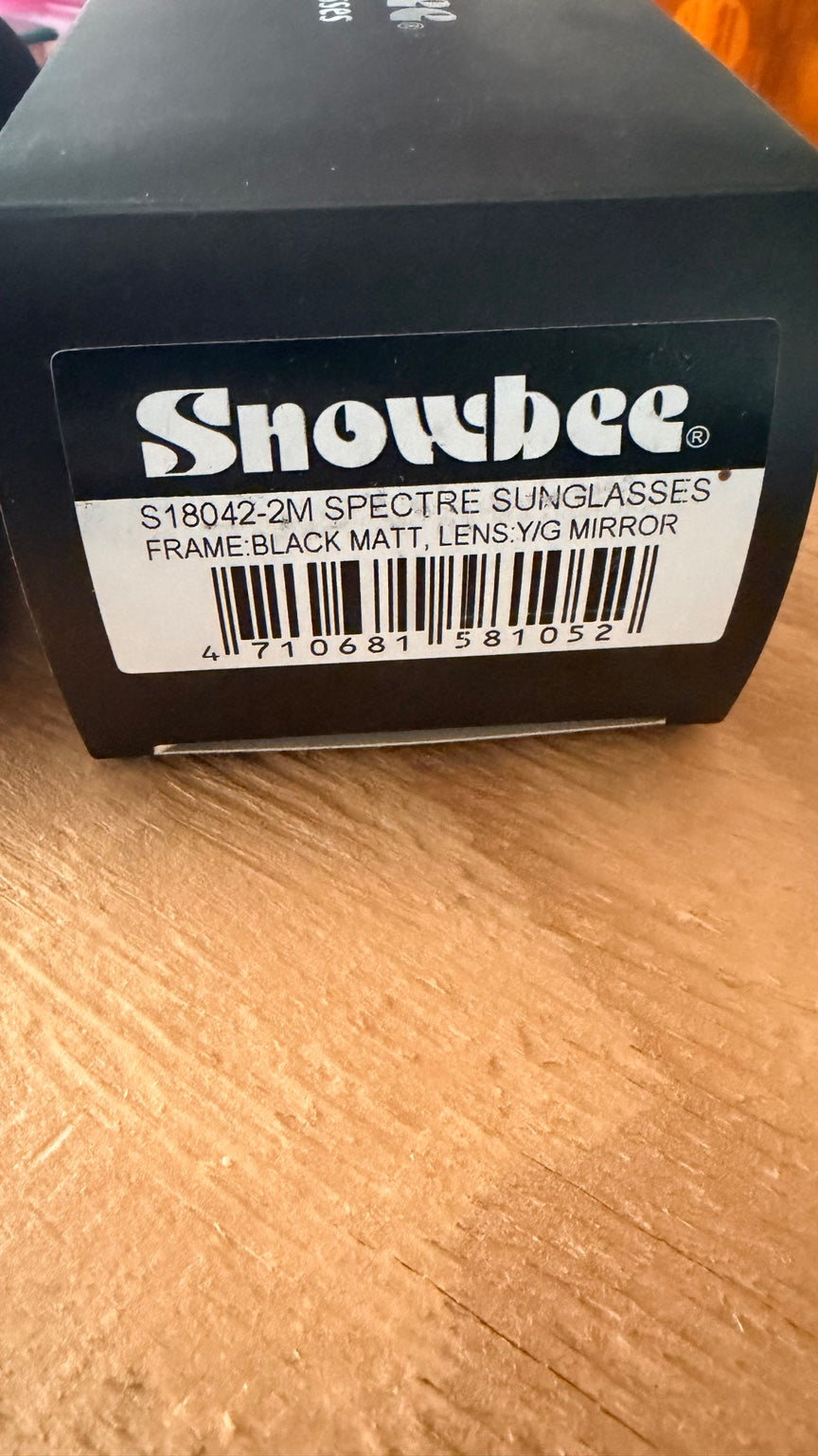 Snowbee Spectre polarised sunglasses original zipped case