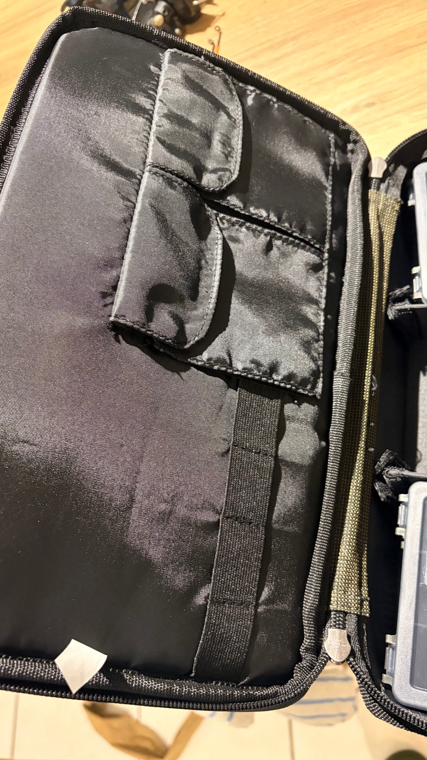 TF Gear Hardcore rig station internal storage pockets